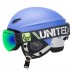 Горнолыжный шлем с наушниками и очками. Demon United Phantom 6